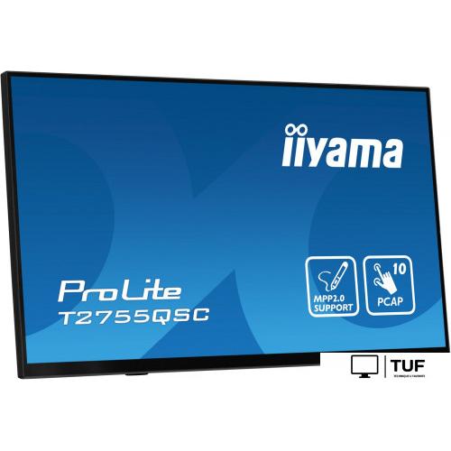 Монитор Iiyama ProLite T2755QSC-B1