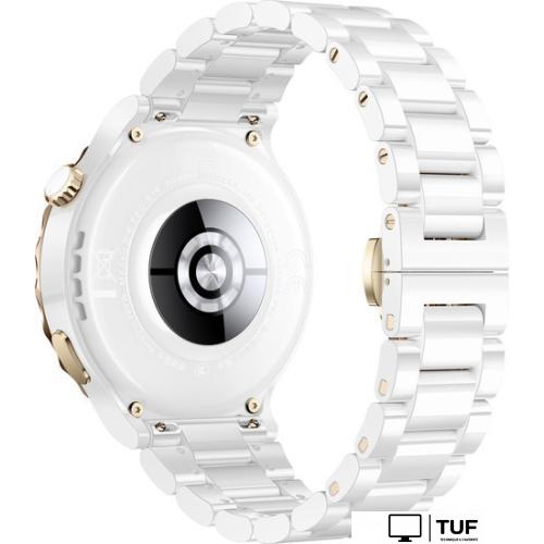 Умные часы Huawei Watch GT 3 Pro Ceramic 43 мм (белый/керамика)