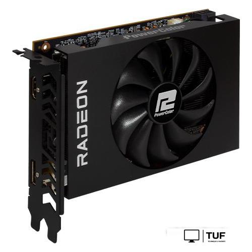 Видеокарта PowerColor Radeon RX 6500 XT ITX 4GB GDDR6 AXRX 6500 XT 4GBD6-DH