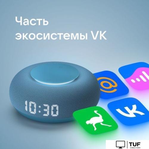 Умная колонка VK Капсула Мини (морской синий)