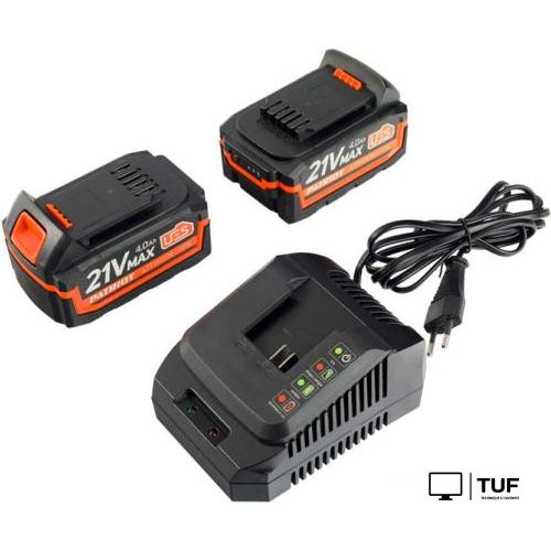 Ударная дрель-шуруповерт Patriot BR 216UES-h 180301565 (с 2-мя АКБ, кейс)