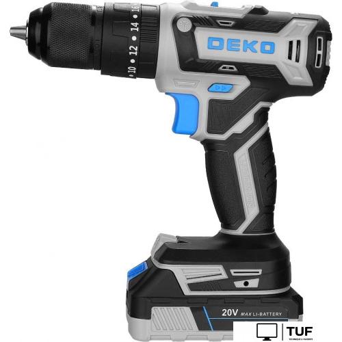 Ударная дрель-шуруповерт Deko DKCID20FU-Li 083-1119 (с 1-им АКБ)