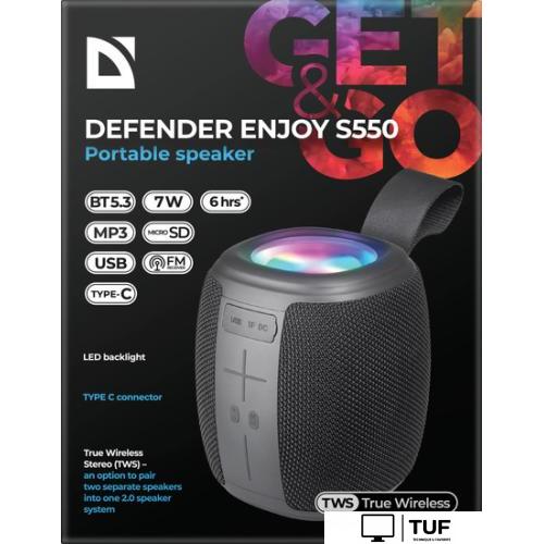 Беспроводная колонка Defender Enjoy S550