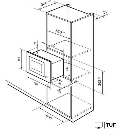 Микроволновая печь LEX BIMO 20.03 IX