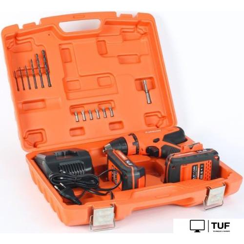 Дрель-шуруповерт Patriot BR 140 Li 180301520 (с 2-мя АКБ, кейс)