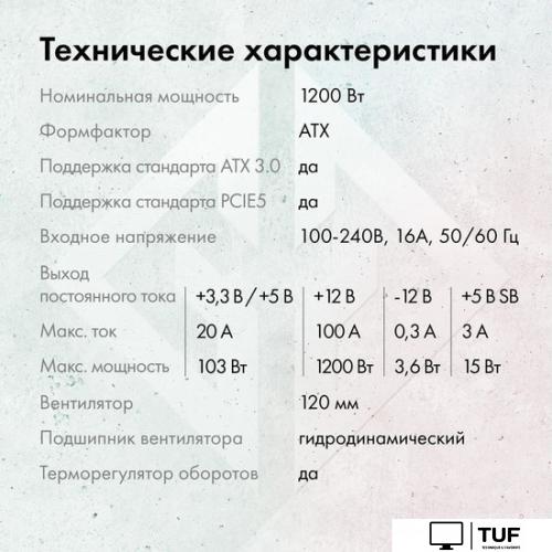 Блок питания GMNG GG-PS1200M