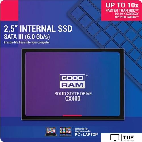 SSD GOODRAM CX400 128GB SSDPR-CX400-128
