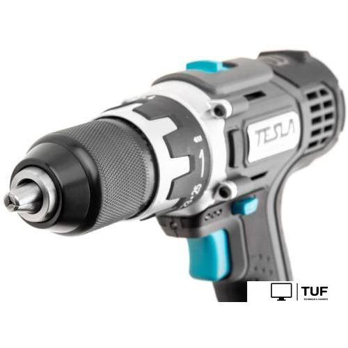 Дрель-шуруповерт Tesla TCD182DC (с 2-мя АКБ, кейс)