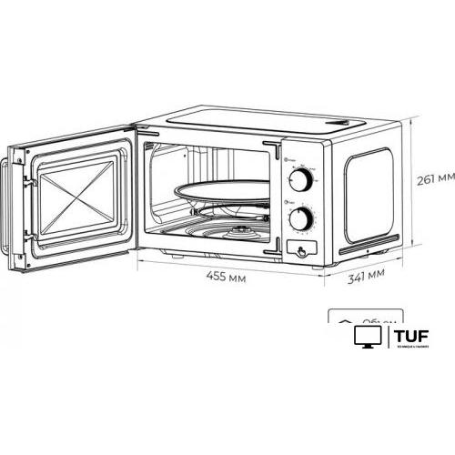 Микроволновая печь LEX FSMO 20.05 BL