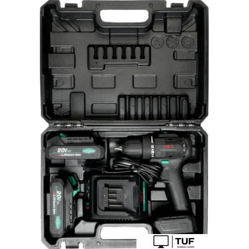 Дрель-шуруповерт DWT ABSP-20 DN-2 BMC (с 2-мя АКБ, кейс)