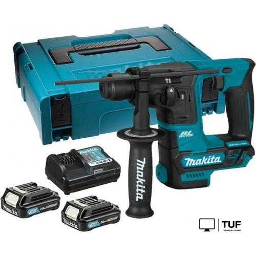 Перфоратор Makita HR140DWAJ (с 2-мя АКБ)