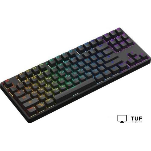 Клавиатура Akko 5087S Black Shine-Through (Akko Cream Yellow V3)