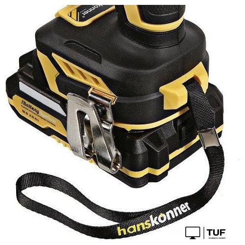 Дрель-шуруповерт Hanskonner HCD2065C (с 2-мя АКБ, кейс)