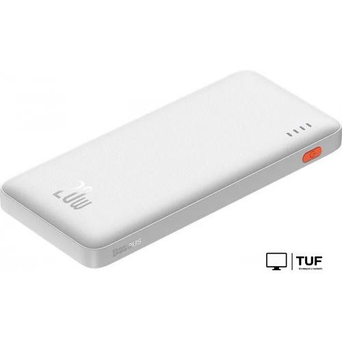 Внешний аккумулятор Baseus Airpow Fast Charge Power Bank 20W 10000mAh (белый)