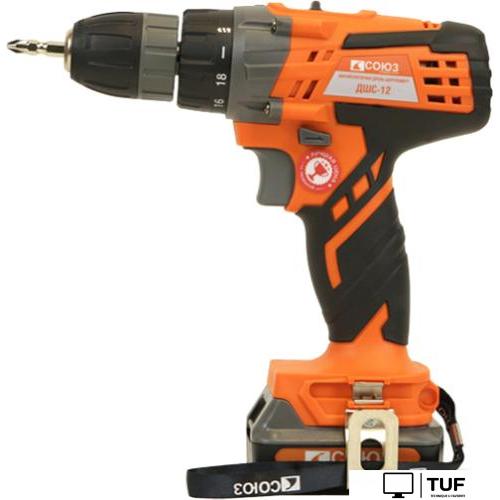 Дрель-шуруповерт Союз ДШС-12 (с 1-м АКБ)