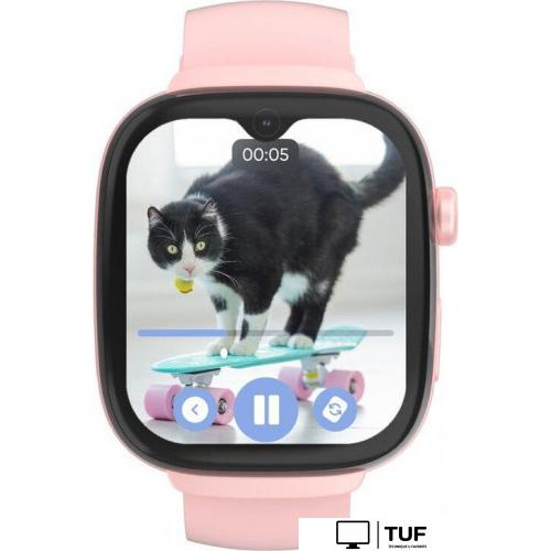 Детские умные часы Elari KidGram 4G (розовый)