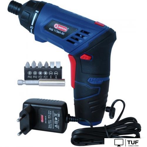 Электроотвертка ДИОЛД АШ 1136Л-01 10021050 (с АКБ)