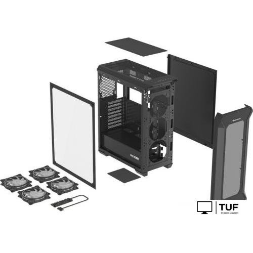 Корпус Genesis Irid 505 V2 ARGB Black NPC-1518