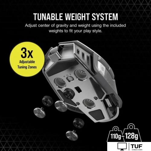 Игровая мышь Corsair M65 RGB Ultra Wireless (белый)