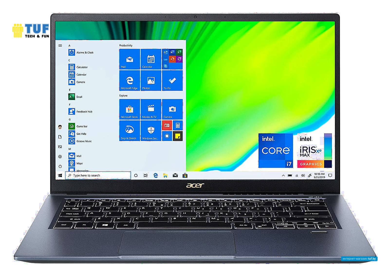 Ноутбук Acer Swift 3X SF314-510G-77P5 NX.A0YER.002