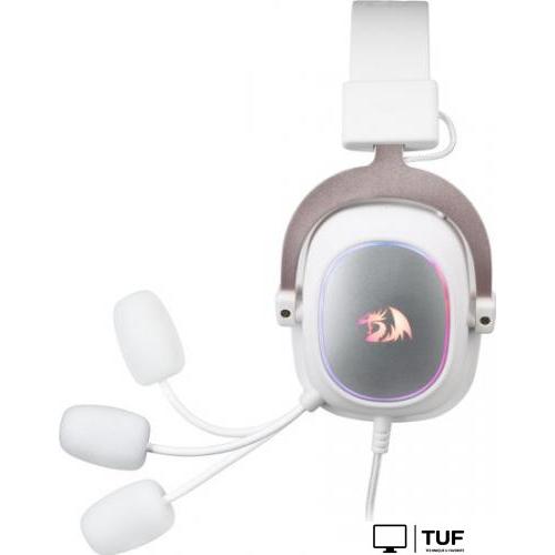 Наушники Redragon Zeus X (белый/розовый)