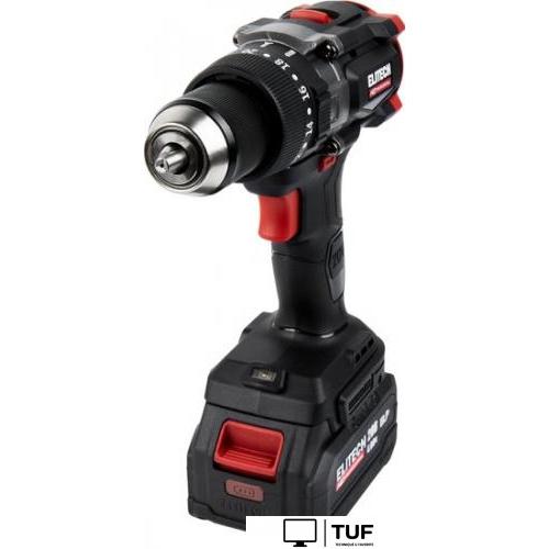 Ударная дрель-шуруповерт ELITECH CD 20BL2 E2201.042.01 (с 1-им АКБ, кейс)