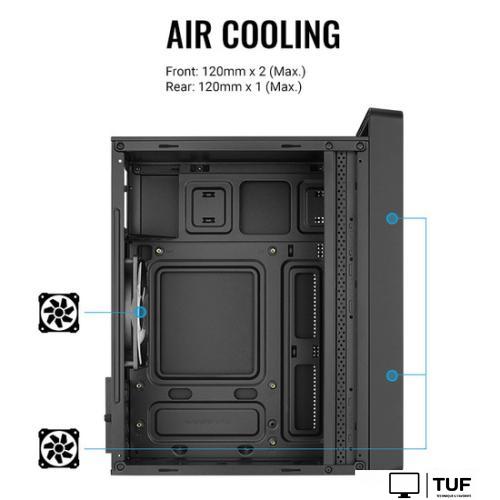 Корпус AeroCool CS-109-G-BK-v1