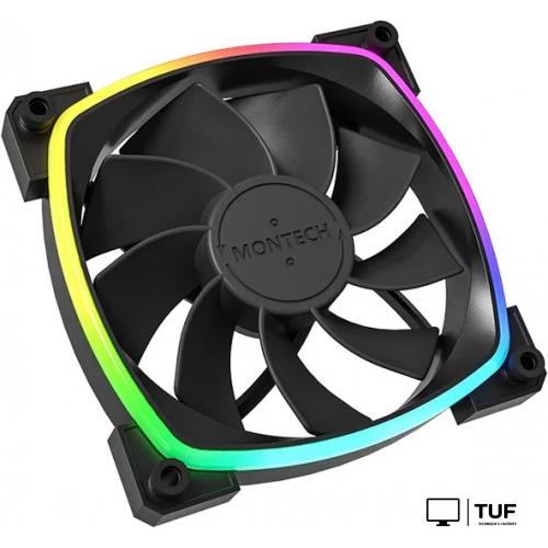Вентилятор для корпуса Montech RX120 PWM (черный)