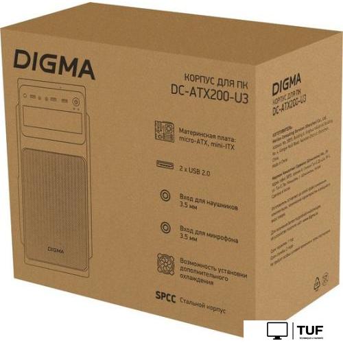 Корпус Digma DC-ATX200-U3