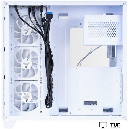 Корпус 1stPlayer MV8-TP MV8-TP-WH-6FC7R-W-1FC7-W-HUB2 (белый)