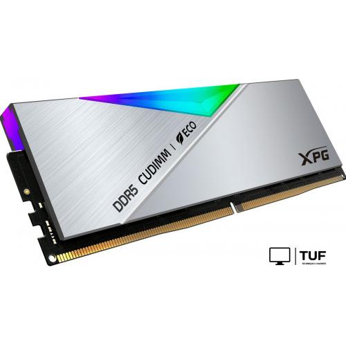 Оперативная память ADATA XPG Lancer CUDIMM RGB 2x24ГБ DDR5 CUDIMM 8800 МГц AX5CU8800C4224G-DCLACRSG