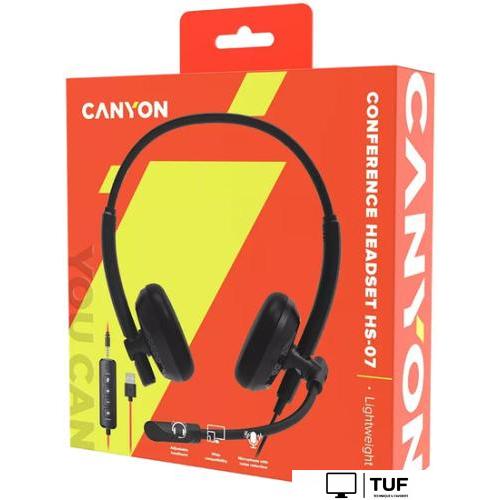 Офисная гарнитура Canyon HS-07