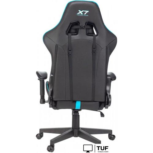Игровое (геймерское) кресло A4Tech X7 GG-1200 (черный/бирюзовый)
