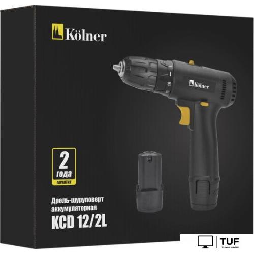 Дрель-шуруповерт Kolner KCD 12/2L (с 2-мя АКБ)