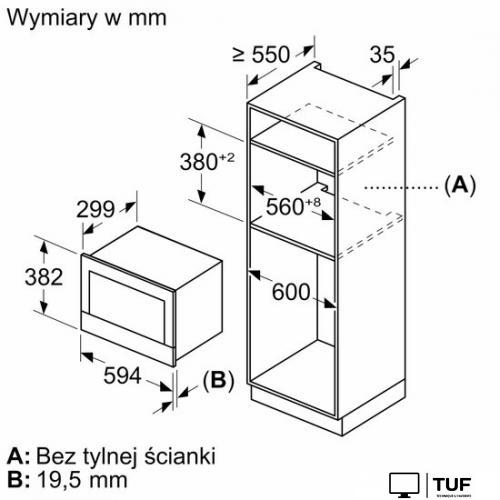 Микроволновая печь Bosch Serie 8 BER7321B1