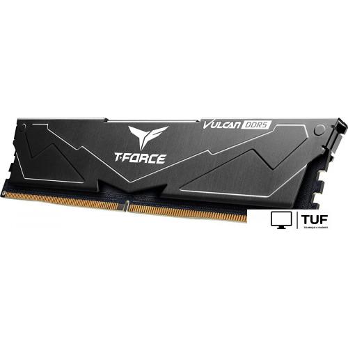 Оперативная память Team T-Force Vulcan 2x32ГБ DDR5 5600 МГц FLBD564G5600HC38JDC01