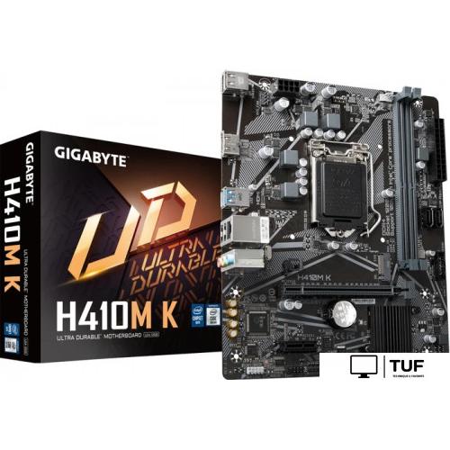 Материнская плата Gigabyte H410M K (rev. 2.0)