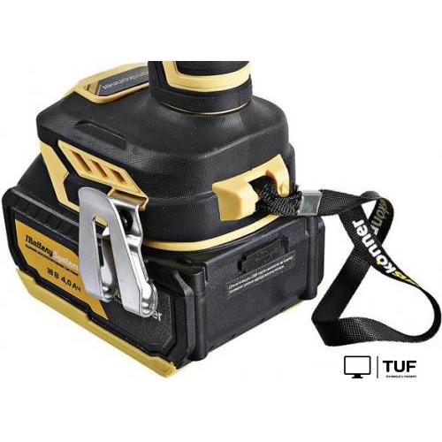 Ударная дрель-шуруповерт Hanskonner HCD18165BLI (с 2-мя АКБ, кейс)