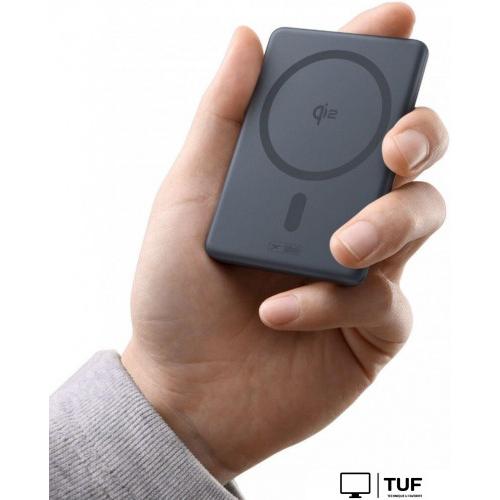 Внешний аккумулятор Baseus PicoGo AM31 Mini Magnetic Power Bank with Stand 20W 5000mAh (серый)