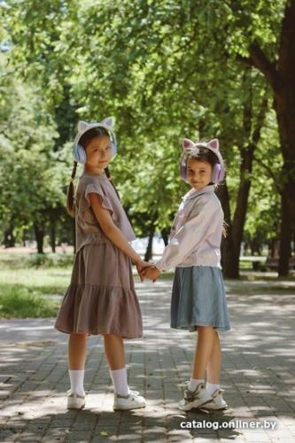 Наушники Miru Cat EP-W10 (голубой)