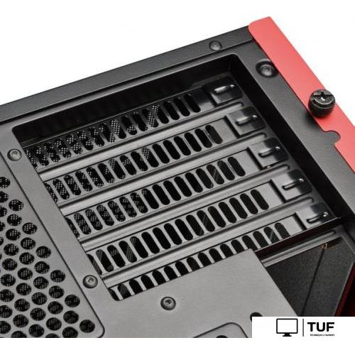 Корпус SilverStone RL08 (черный/красный)