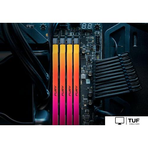 Оперативная память Kingston FURY Renegade RGB 2x24ГБ DDR5 8000 МГц KF580C38RSAK2-48