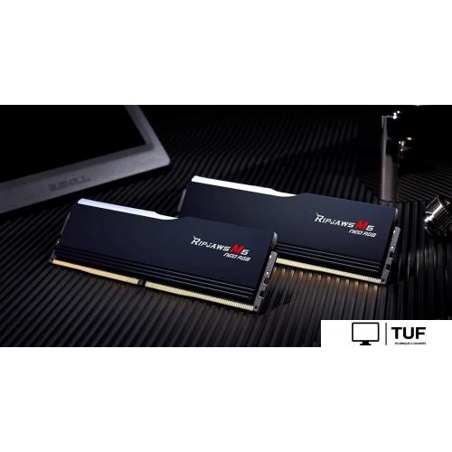 Оперативная память G.Skill Ripjaws M5 Neo RGB 2x48ГБ DDR5 6000 МГц F5-6000J3036F48GX2-RM5NRK