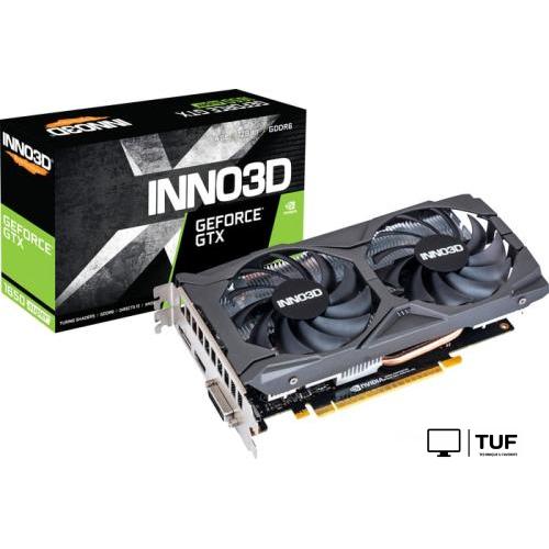 Видеокарта Inno3D GeForce GTX 1650 Super Twin X2 4GB GDDR6 N165SK-04D6