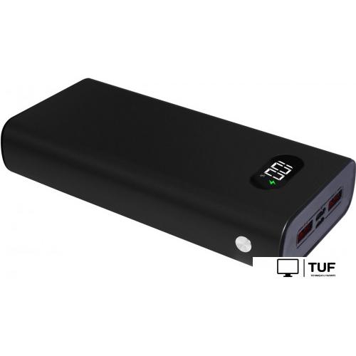 Внешний аккумулятор TFN Blaze LCD PD 20000mAh (черный)