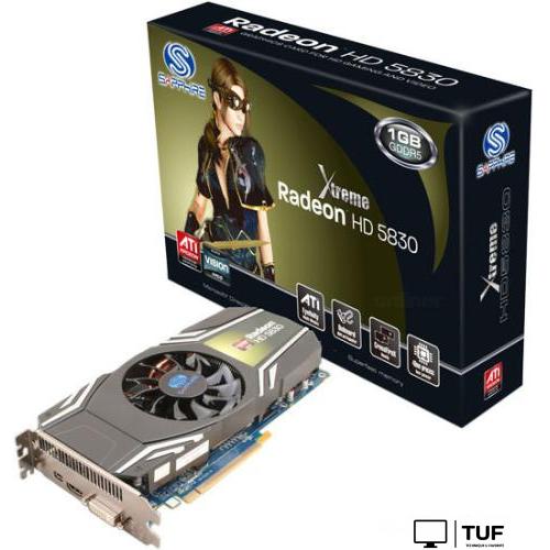 Видеокарта Sapphire HD 5830 Xtreme 1024MB GDDR5 (11169-06)