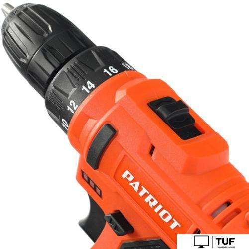 Дрель-шуруповерт Patriot BR 187UES (с 2-мя АКБ, кейс)