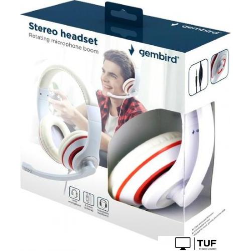 Наушники Gembird MHS-03-WTRD