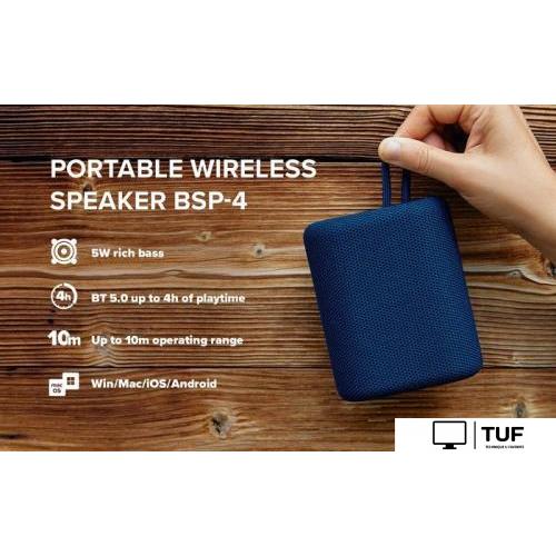 Беспроводная колонка Canyon BSP-4 (темно-синий)