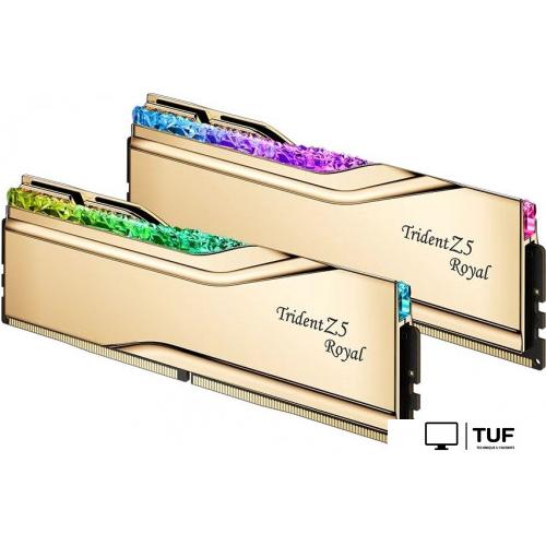 Оперативная память G.Skill Trident Z5 Royal Neo 2x32ГБ DDR5 6000 МГц F5-6000J2836G32GX2-TR5G